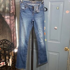 Rue21 Women's Boot Cut Jeans in Denim Blue